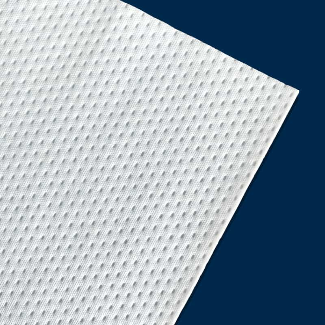 Quilted Two-Ply Polyester Dry Wipes